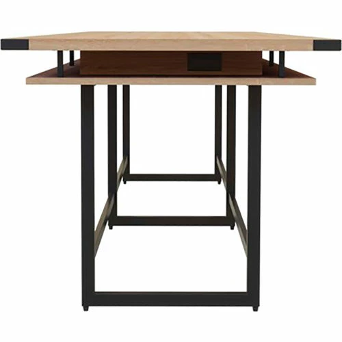 Safco® Mirella Conference Table, Standing-Height, 16'L, Rectangle, Sand Dune 4 Safco® Mirella Conference Table, Standing-Height, 16'L, Rectangle, Sand Dune - Image 4