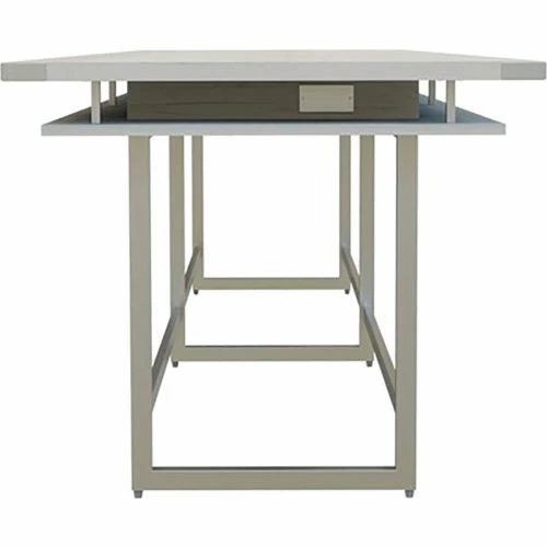 Safco® Mirella Conference Table, Standing-Height, 16'L, Rectangle, White Ash 4 Safco® Mirella Conference Table, Standing-Height, 16'L, Rectangle, White Ash - Image 4