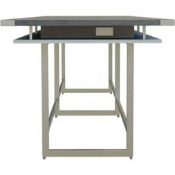 Safco® Mirella Conference Table, Standing-Height, 16'L, Rectangle, Stone Gray -Tables Shop 22326 MRH16SGY Side