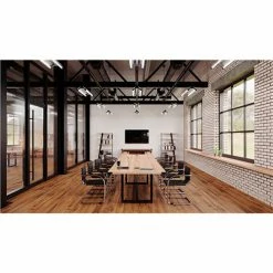 Safco® Mirella Conference Table, Sitting-Height, 16'L, Rectangle, Sand Dune -Tables Shop 23794 Mirella Lifestyle 1 SDD