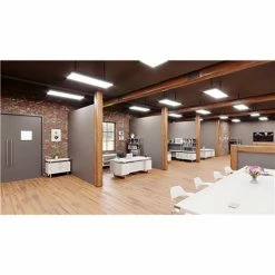 Safco® Mirella Conference Table, Sitting-Height, 12'L, Rectangle, White Ash -Tables Shop 23809 Mirella Lifestyle 33 WAH 1