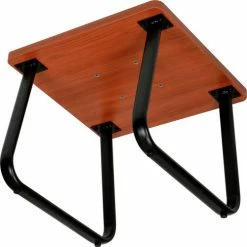 Interion By Global Industrial Interion® Square End Table 20" x 20" Cherry Top -Tables Shop 238410CY 05