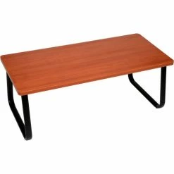 Interion By Global Industrial Interion® Rectangle Coffee Table 43" x 20" Cherry Top -Tables Shop 238412CY 01