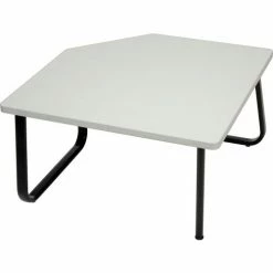 Interion By Global Industrial Interion® Corner End Table 30" x 30" Gray Top 12 Interion By Global Industrial Interion® Corner End Table 30" x 30" Gray Top -Tables Shop 238414GY 01