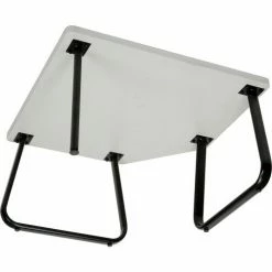 Interion By Global Industrial Interion® Corner End Table 30" x 30" Gray Top 16 Interion By Global Industrial Interion® Corner End Table 30" x 30" Gray Top -Tables Shop 238414GY 05