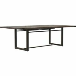Safco® Mirella Conference Table, Sitting-Height, 8'L, Rectangle, Southern Tobacco