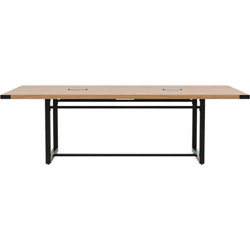 Safco® Mirella Conference Table, Sitting-Height, 8'L, Rectangle, Sand Dune 2 Safco® Mirella Conference Table, Sitting-Height, 8'L, Rectangle, Sand Dune - Image 2