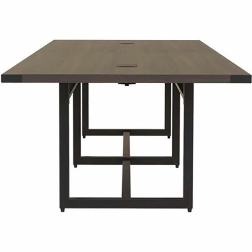 Safco® Mirella Conference Table, Sitting-Height, 12'L, Rectangle, Southern Tobacco 4 Safco® Mirella Conference Table, Sitting-Height, 12'L, Rectangle, Southern Tobacco - Image 4