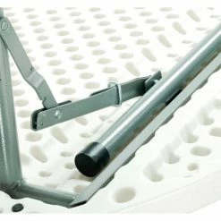 National Public Seating 48" Round Folding Plastic Table, Gray -Tables Shop 256559 03