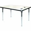 Allied Plastics Whiteboard Activity Table 36" x 72" Rectangle, Standard Adjustable Height