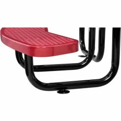 Global Industrial 46" Round Kids Picnic Table, Expanded Metal, Red 15 Global Industrial 46" Round Kids Picnic Table, Expanded Metal, Red -Tables Shop 277150KRD 03