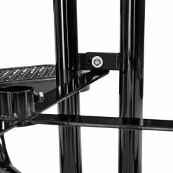 Global Industrial 46" Square Kids Picnic Table, Expanded Metal, Black -Tables Shop 277151KBK 04