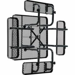 Global Industrial 46" Square Kids Picnic Table, Expanded Metal, Black -Tables Shop 277151KBK 06