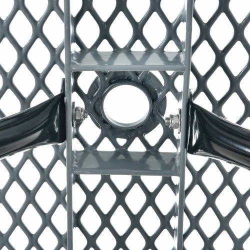 Global Industrial 6' Rectangular Picnic Table, Expanded Metal, Gray 10 Global Industrial 6' Rectangular Picnic Table, Expanded Metal, Gray - Image 10