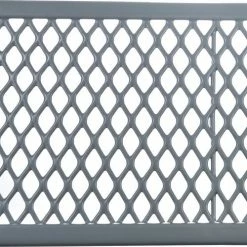 Global Industrial™ 46" Octagonal Picnic Table, Expanded Metal, Gray -Tables Shop 277153GY 07