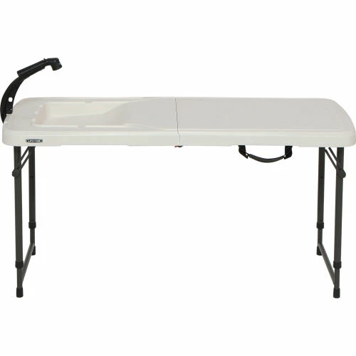 Lifetime® 4-Foot Fillet Table - Almond 3 Lifetime® 4-Foot Fillet Table - Almond - Image 3