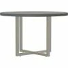 Safco® Mirella Conference Table, Round, 42"W x 29-1/2"H, Stone Gray