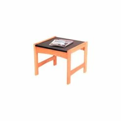 Wooden Mallet End Table Light - 21-1/2" x 20" - Oak