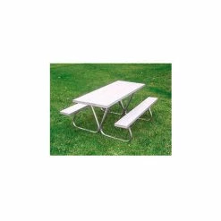 UltraPlay 6' Portable Picnic Table, Aluminium