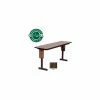 Correll Folding Seminar Table - 18" x 60" - Walnut