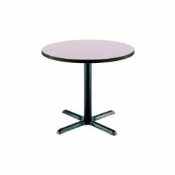 KFI Seating KFI 30" Round Restaurant Table, Gray Nebula