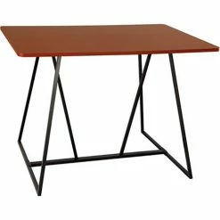 Safco® Oasis Teaming Table, 60"W x 48"D x 42"H, Rectangle, Weathered White