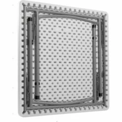 Interion By Global Industrial Interion® Plastic Folding Table, 36" x 36", White -Tables Shop 32569762 5