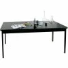 Allied Plastics Science Table - Chemical Resistant Top - Steel Frame 24x54