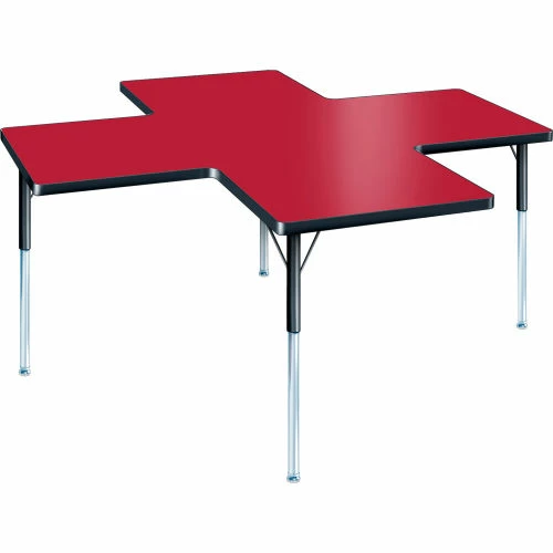 Allied Plastics A+ Collaboration Station Activity Table Standard Height - Red 1 Allied Plastics A+ Collaboration Station Activity Table Standard Height - Red