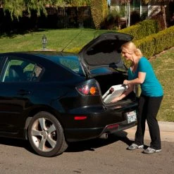 Lifetime® Adjustable Height Plastic Fold-In-Half Table, 24" x 48", White -Tables Shop 4428 table 21