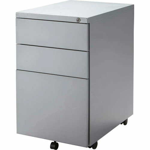RightAngle Products RightAngle Mobile Pedestal Box/Box/File, Silver 1 RightAngle Products RightAngle Mobile Pedestal Box/Box/File, Silver