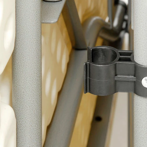 Interion By Global Industrial Interion® Fold-In-Half Plastic Table, 30" x 72", White 11 Interion By Global Industrial Interion® Fold-In-Half Plastic Table, 30" x 72", White - Image 11