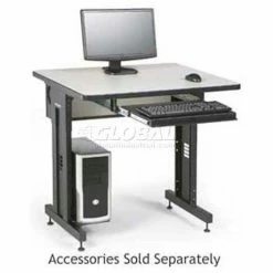 Kendall Howard™ Classroom Training Table - Adjustable Height - 30" x 36" - Folkstone