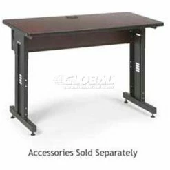 Kendall Howard™ Classroom Training Table - Adjustable Height - 24" x 48" - African Mahogany 18 Kendall Howard™ Classroom Training Table - Adjustable Height - 24" x 48" - African Mahogany -Tables Shop 5500 3 004 24 1