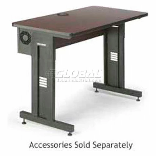 Kendall Howard™ Classroom Training Table - Adjustable Height - 24" x 48" - African Mahogany 5 Kendall Howard™ Classroom Training Table - Adjustable Height - 24" x 48" - African Mahogany - Image 5