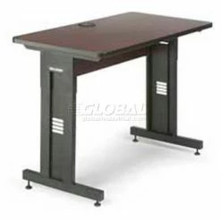 Kendall Howard™ Classroom Training Table - Adjustable Height - 24" x 48" - African Mahogany 24 Kendall Howard™ Classroom Training Table - Adjustable Height - 24" x 48" - African Mahogany -Tables Shop 5500 3 004 24 4