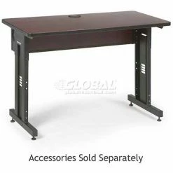 Kendall Howard™ Classroom Training Table - Adjustable Height - 24" x 48" - African Mahogany 30 Kendall Howard™ Classroom Training Table - Adjustable Height - 24" x 48" - African Mahogany -Tables Shop 5500 3 004 24 AIFF03