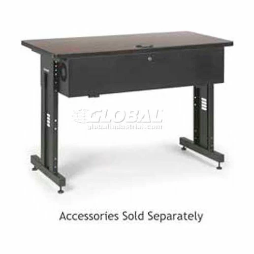Kendall Howard™ Classroom Training Table - Adjustable Height - 24" x 48" - African Mahogany 11 Kendall Howard™ Classroom Training Table - Adjustable Height - 24" x 48" - African Mahogany - Image 11