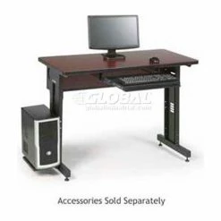 Kendall Howard™ Classroom Training Table - Adjustable Height - 24" x 48" - African Mahogany 28 Kendall Howard™ Classroom Training Table - Adjustable Height - 24" x 48" - African Mahogany -Tables Shop 5500 3 004 24 C2