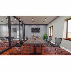 Safco® Mirella Conference Table, Sitting-Height, 12'L, Rectangle, Southern Tobacco 13 Safco® Mirella Conference Table, Sitting-Height, 12'L, Rectangle, Southern Tobacco -Tables Shop 55482 TSH2BB 2065CY 2066CY 2067CY 2074BL MRS12STO MRS14STO MRS16STO Lifestyle 1