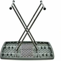 Interion By Global Industrial Interion® Adjustable Height Plastic Folding Table, 20" x 30", Charcoal 13 Interion By Global Industrial Interion® Adjustable Height Plastic Folding Table, 20" x 30", Charcoal -Tables Shop 65491 Charcoal 04