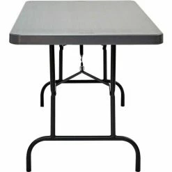 Iceberg Enterprises Iceberg IndestrucTable TOO™ Plastic Folding Table, 30" x 60", Charcoal 7 Iceberg Enterprises Iceberg IndestrucTable TOO™ Plastic Folding Table, 30" x 60", Charcoal -Tables Shop 65517 iceberg 04