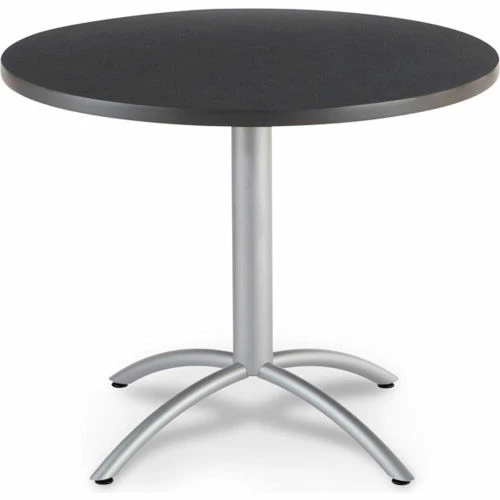 Iceberg Enterprises Iceberg CafeWorks Series 36" Round Restaurant Table, Graphite 1 Iceberg Enterprises Iceberg CafeWorks Series 36" Round Restaurant Table, Graphite