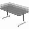 Iceberg Enterprises Iceberg IndestrucTable TOO™ Adjustable Height Utility Table - 24" x 48" - Charcoal