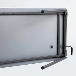 Iceberg Enterprises Iceberg Maxx Legroom™ Melamine Wood Folding Table, 30" x 96", Gray -Tables Shop 65837 3