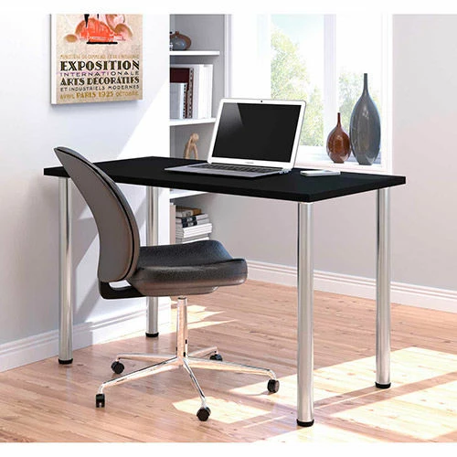 Bestar All-Purpose Worksurface Table - 48 x 24 - Black 1 Bestar All-Purpose Worksurface Table - 48 x 24 - Black