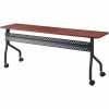 Iceberg Enterprises Iceberg OfficeWorks™ Mobile Training Table - 72" x 18" - Mahogany
