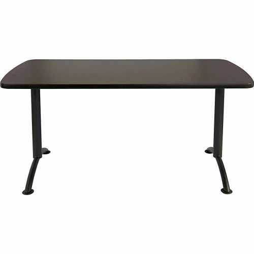 Iceberg Enterprises Iceberg ARC Conference Room Training Table - 72" x 36" Rectangular - Walnut 2 Iceberg Enterprises Iceberg ARC Conference Room Training Table - 72" x 36" Rectangular - Walnut - Image 2