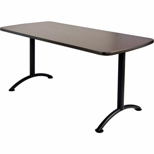 Iceberg Enterprises Iceberg ARC Conference Room Training Table - 72" x 36" Rectangular - Walnut 3 Iceberg Enterprises Iceberg ARC Conference Room Training Table - 72" x 36" Rectangular - Walnut - Image 3