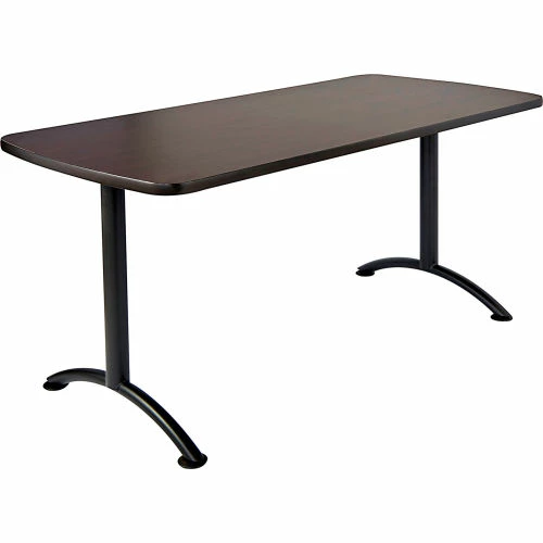 Iceberg Enterprises Iceberg ARC Conference Room Training Table - 72" x 36" Rectangular - Walnut 4 Iceberg Enterprises Iceberg ARC Conference Room Training Table - 72" x 36" Rectangular - Walnut - Image 4